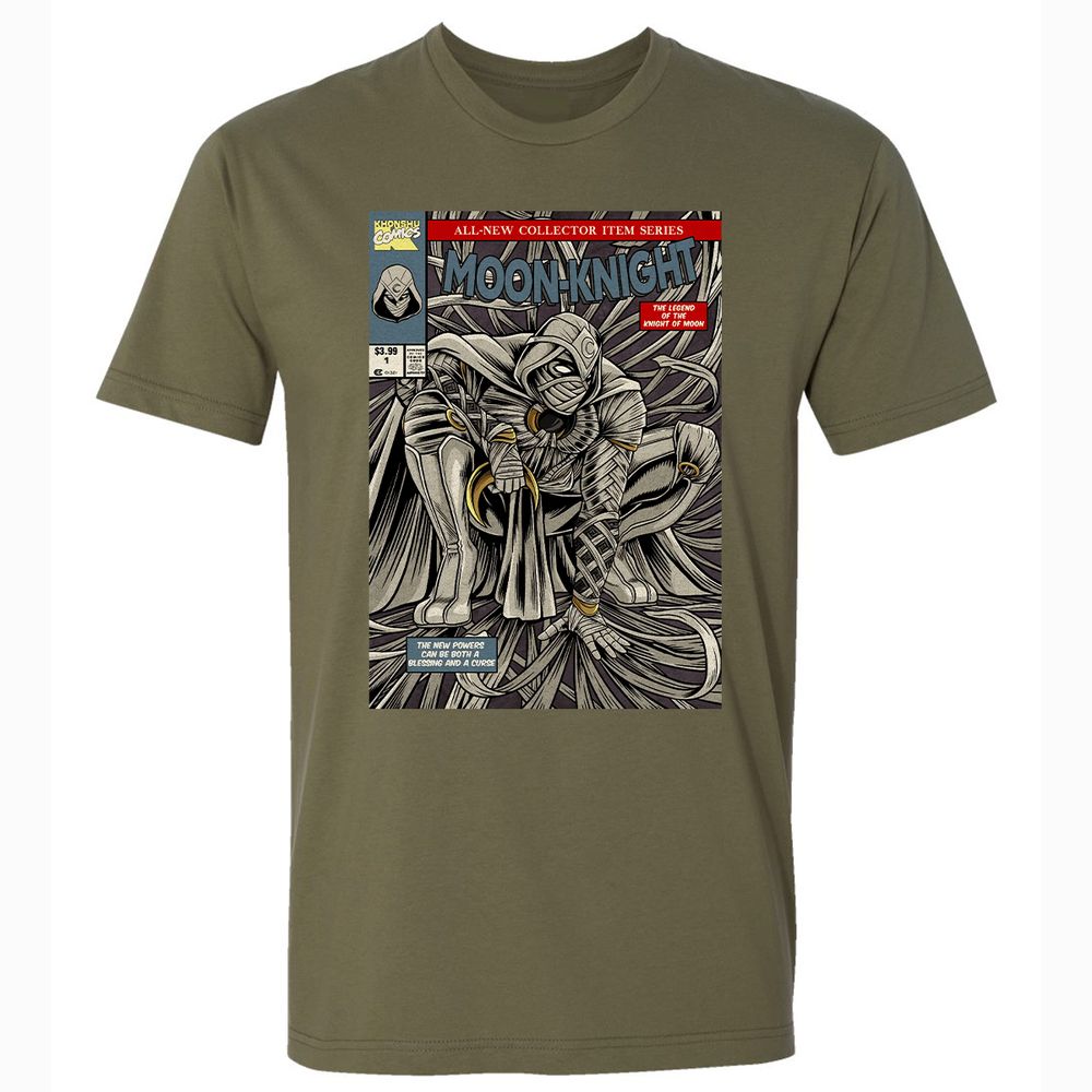 Premium Unisex T-Shirt - 73BJAW51 - Military Green - 5