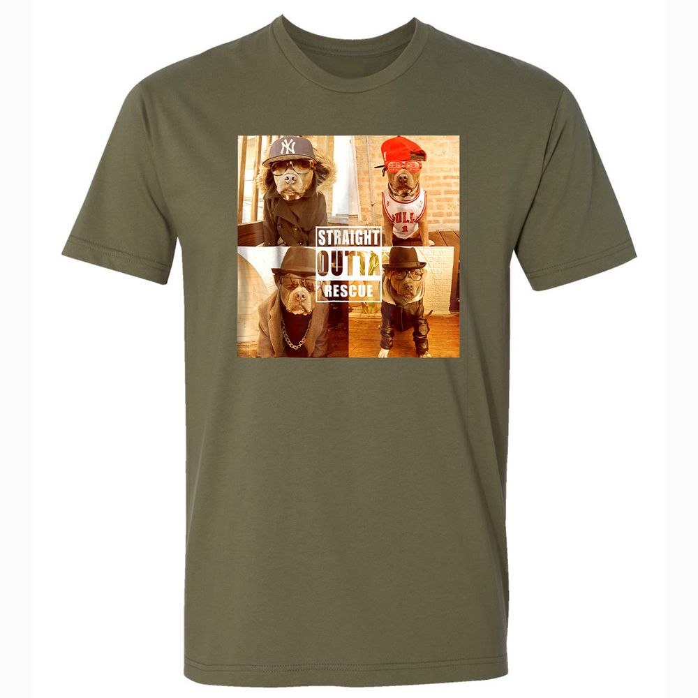 Premium Unisex T-Shirt - GDXUT1QJ - Military Green - 5