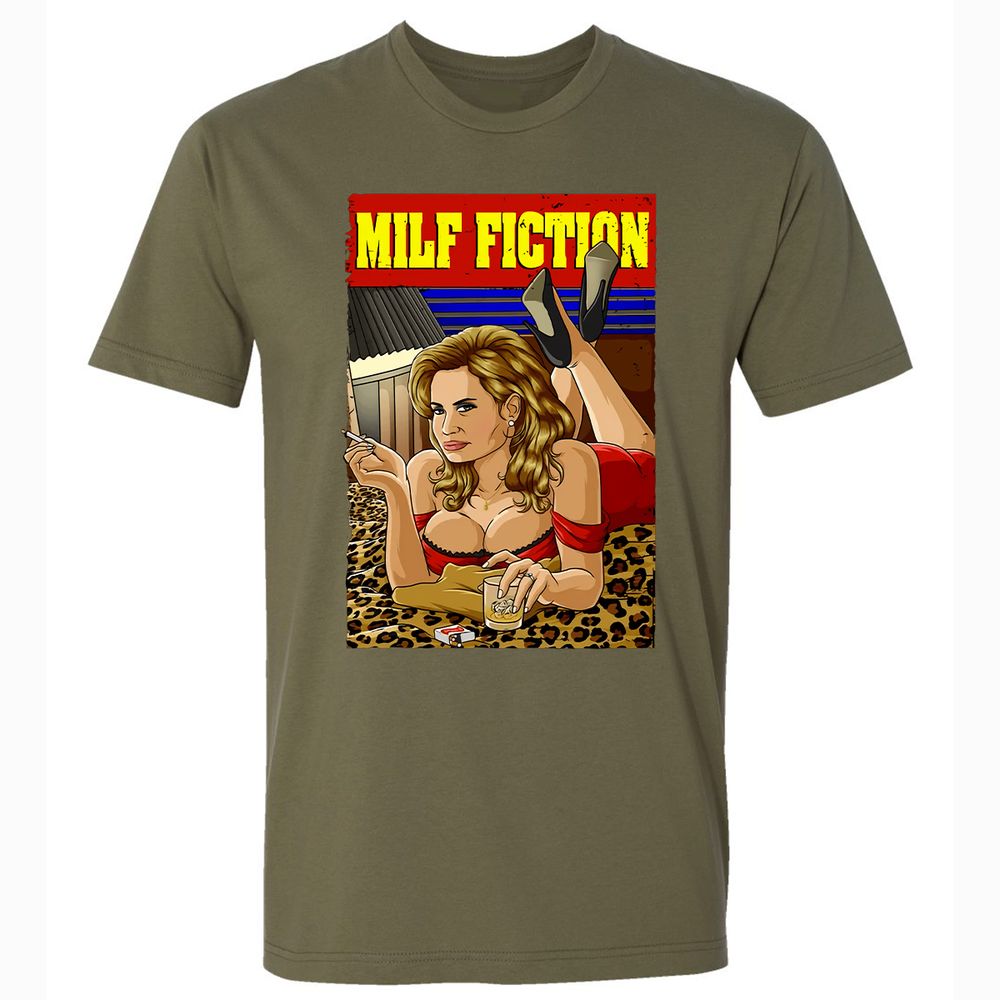 Premium Unisex T-Shirt - 4SWGK2QH - Military Green - 5