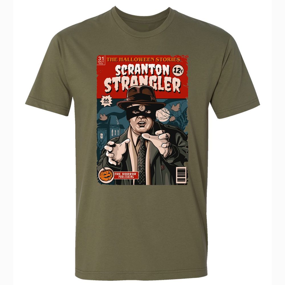 Premium Unisex T-Shirt - A57MZUED - Military Green - 5