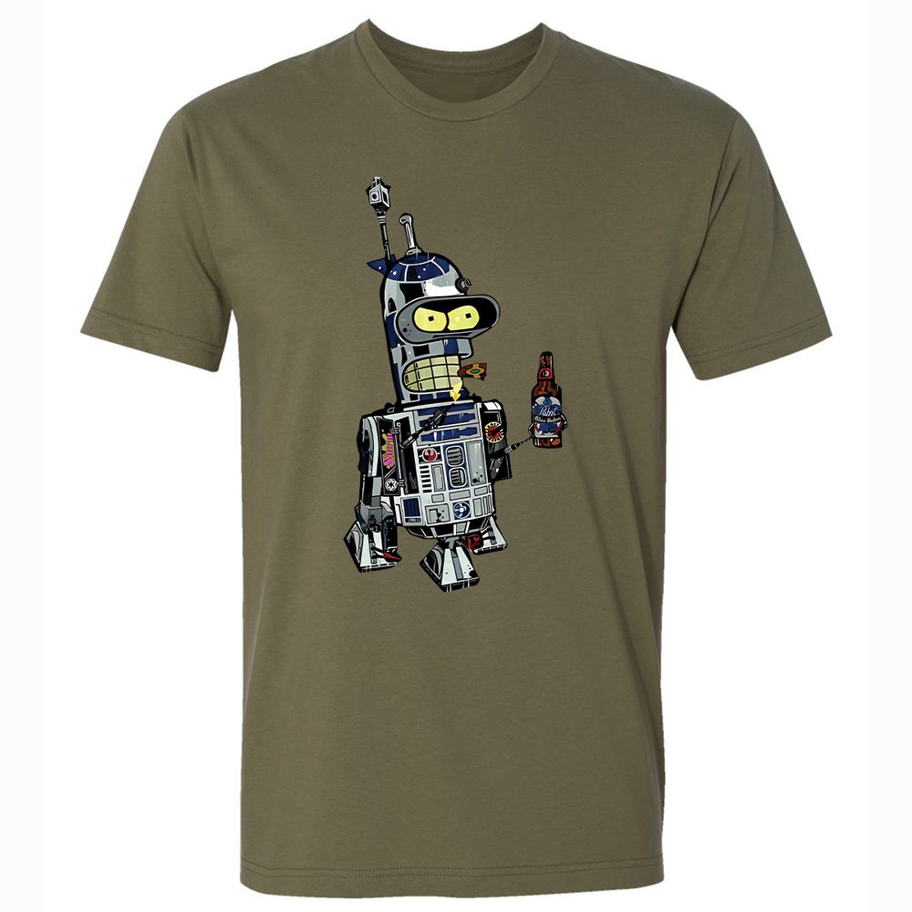 Premium Unisex T-Shirt - QJS2HFVV - Military Green - 5