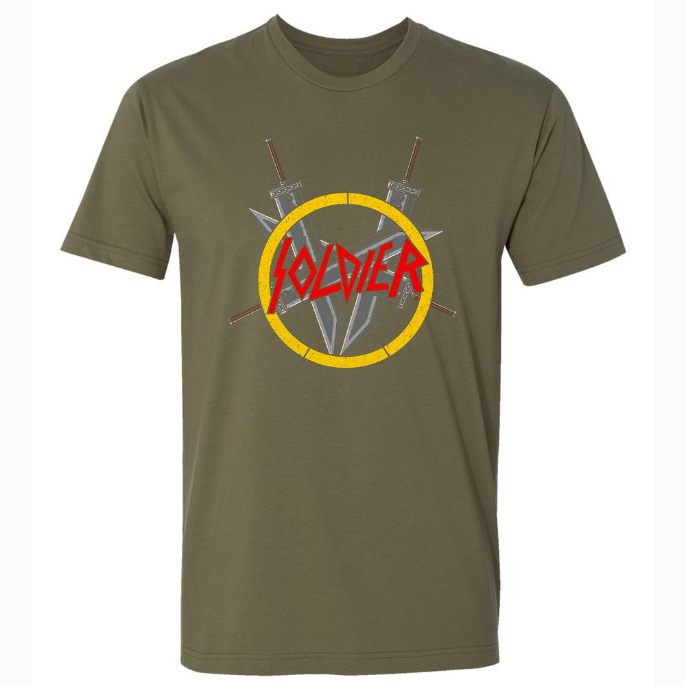 Premium Unisex T-Shirt - PRE29Q9G - Military Green - 5