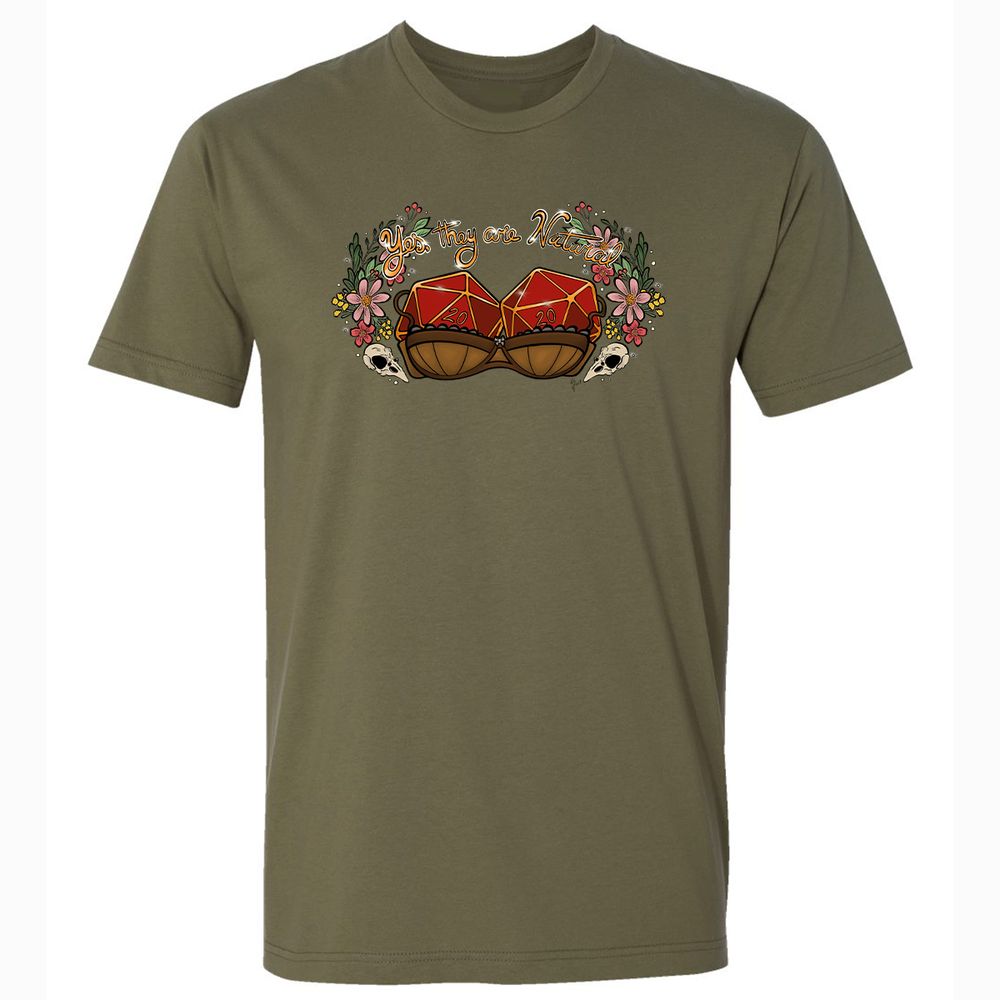 Premium Unisex T-Shirt - 33UWQ9HH - Military Green - 5