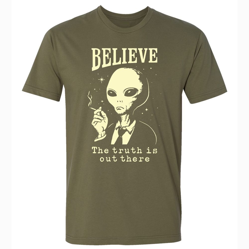 Premium Unisex T-Shirt - WLA3KSH1 - Military Green - 5