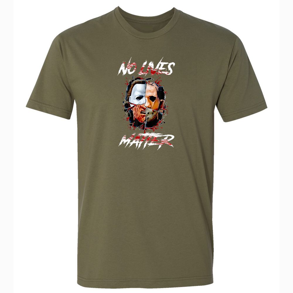 Premium Unisex T-Shirt - SF8Z9XQL - Military Green - 5