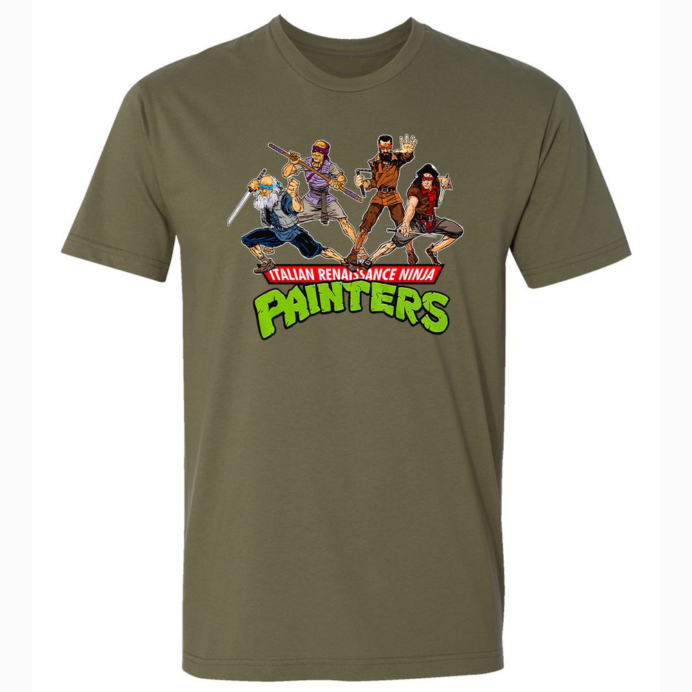 Premium Unisex T-Shirt - C1CP5Q6P - Military Green - 5