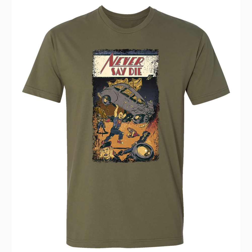 Premium Unisex T-Shirt - R1Z7NQNQ - Military Green - 5