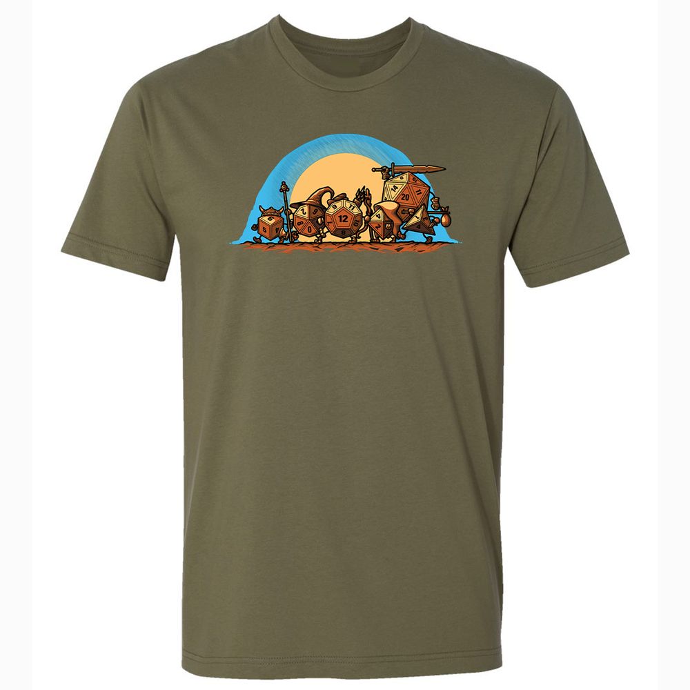 Premium Unisex T-Shirt - 4MMZBP3A - Military Green - 5