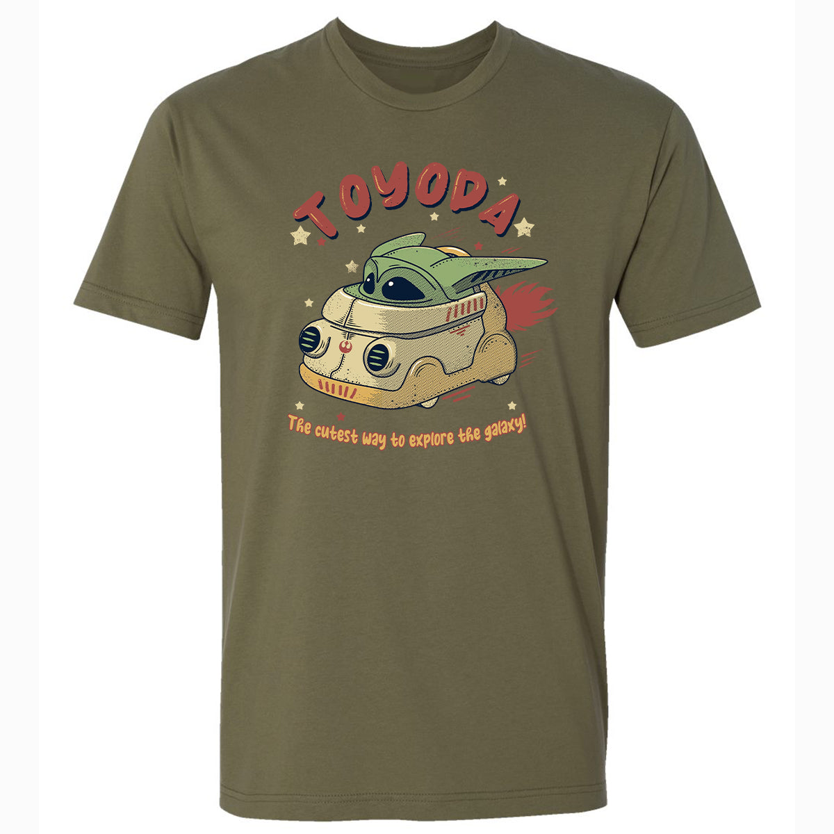 Premium Unisex T-Shirt - PSJ1MHHY - Military Green - 5