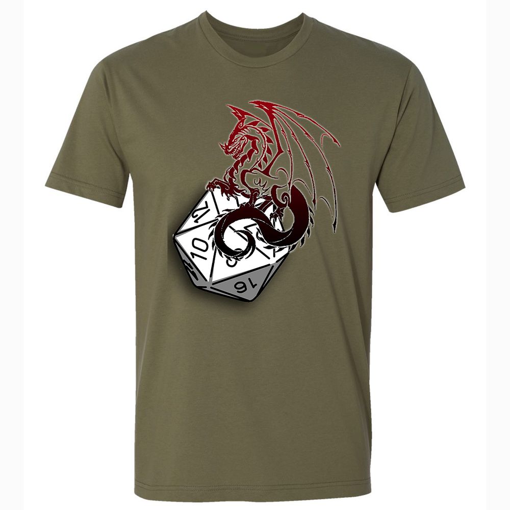 Premium Unisex T-Shirt - PDPBA475 - Military Green - 5