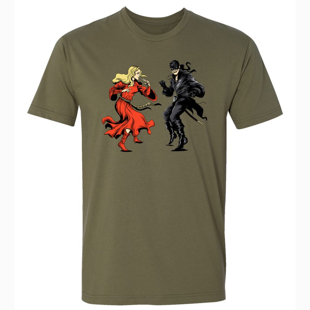 Premium Unisex T-Shirt - 97UFG549 - Military Green - 5