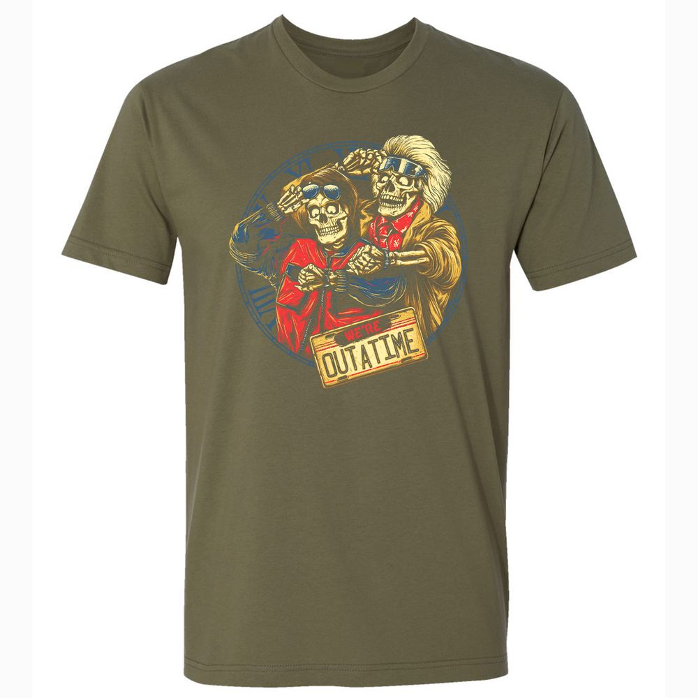 Premium Unisex T-Shirt - CX2JHMZL - Military Green - 5