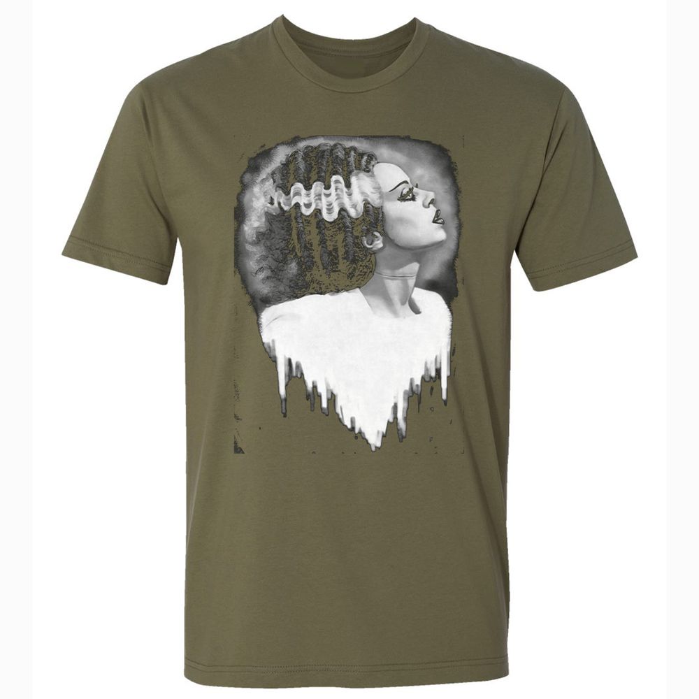 Premium Unisex T-Shirt - 4E6RT2YD - Military Green - 5