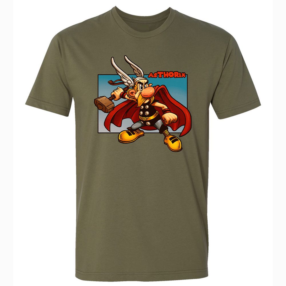Premium Unisex T-Shirt - JAQRB32R - Military Green - 5