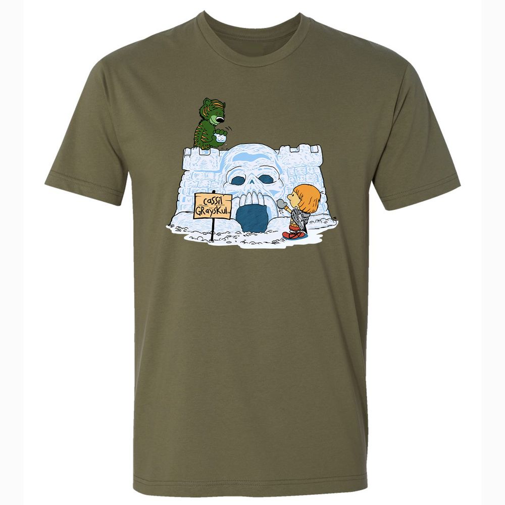 Premium Unisex T-Shirt - Y7S1EBCN - Military Green - 5