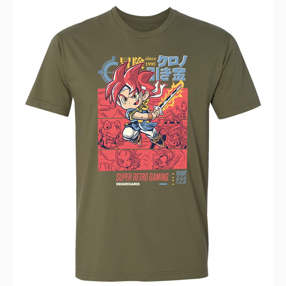 Premium Unisex T-Shirt - 7XBYCAWS - Military Green - 5