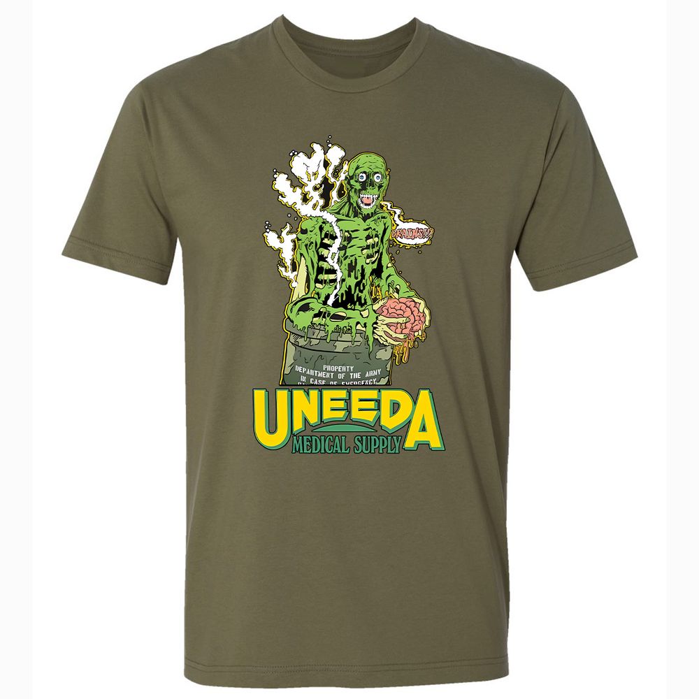Premium Unisex T-Shirt - 45BZH8S3 - Military Green - 5