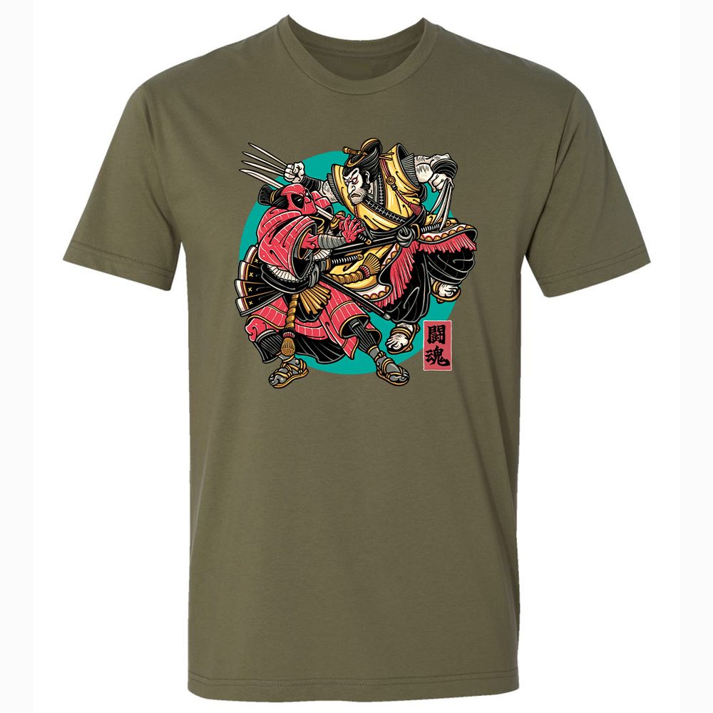 Premium Unisex T-Shirt - WX3BWWK1 - Military Green - 5