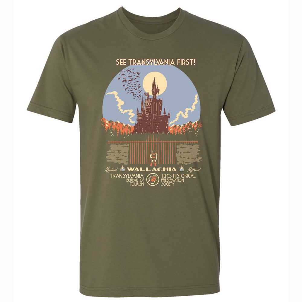 Premium Unisex T-Shirt - XT92K4Y5 - Military Green - 5