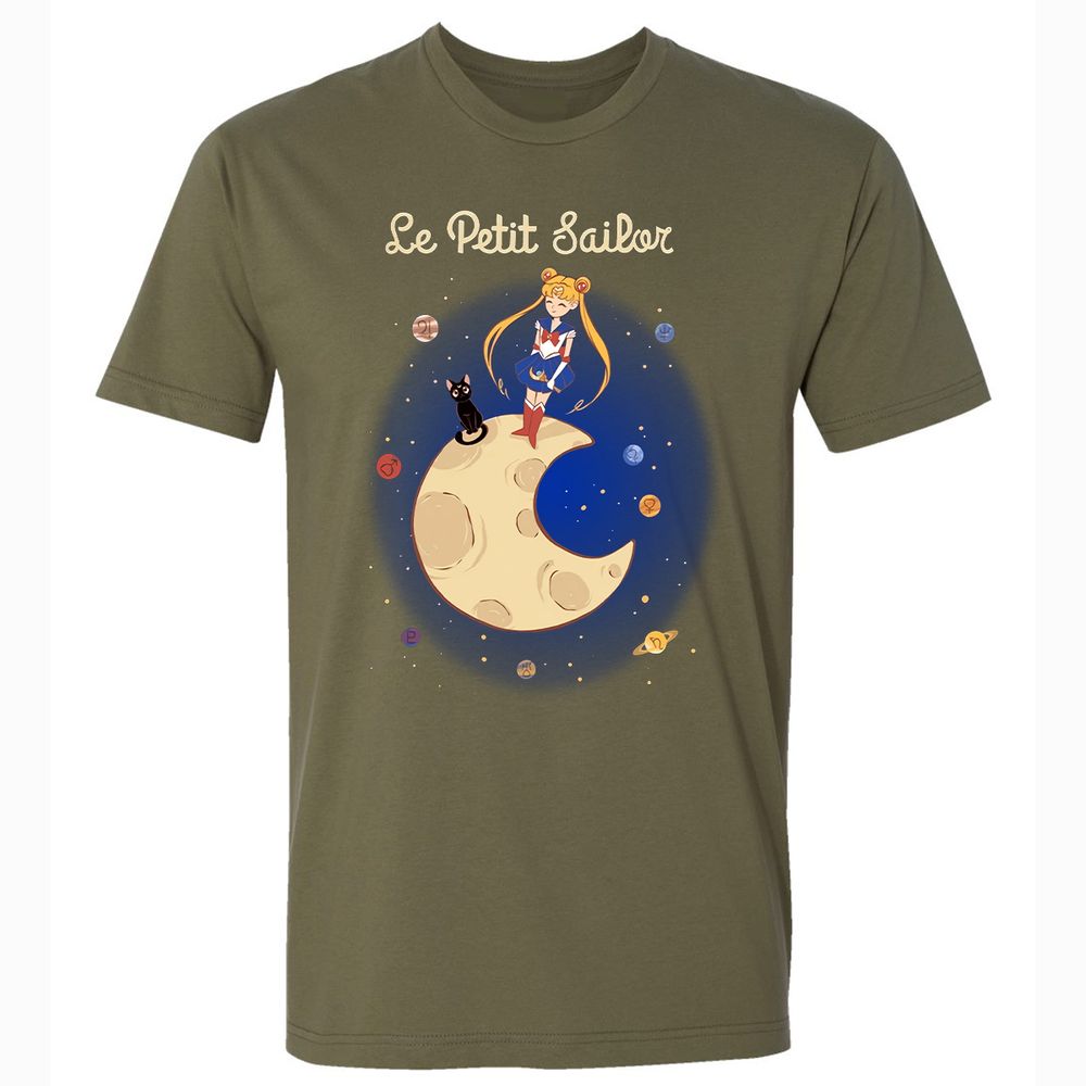Premium Unisex T-Shirt - LEPNWDNM - Military Green - 5