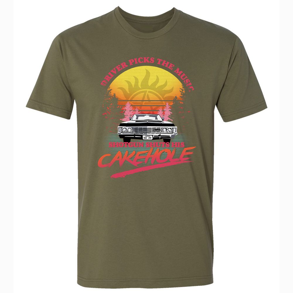Premium Unisex T-Shirt - 7MFTRBHN - Military Green - 5
