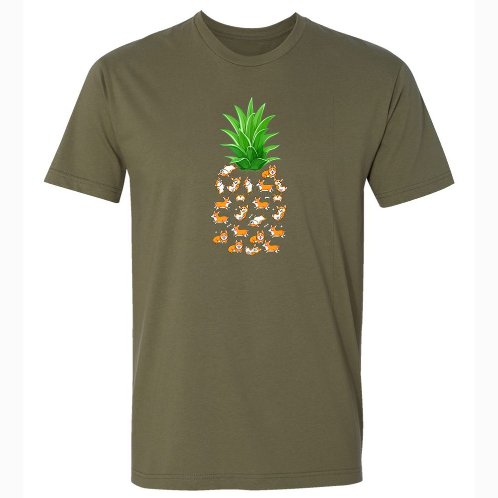 Premium Unisex T-Shirt - M388DU9M - Military Green - 5