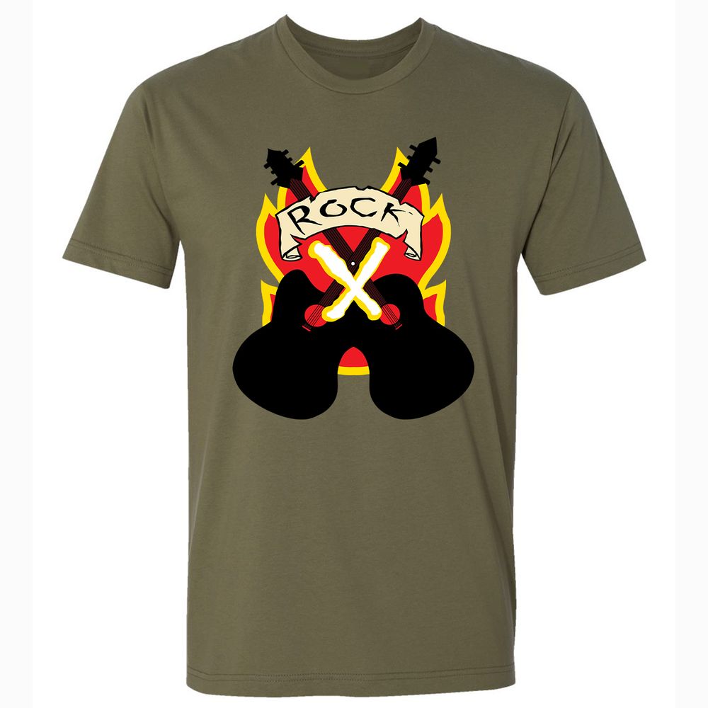 Premium Unisex T-Shirt - GSVY8JLK - Military Green - 5