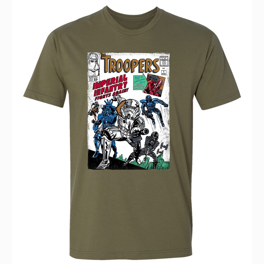 Premium Unisex T-Shirt - NE7G6PVB - Military Green - 5