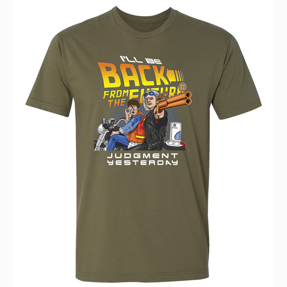 Premium Unisex T-Shirt - 7VPXERV4 - Military Green - 5