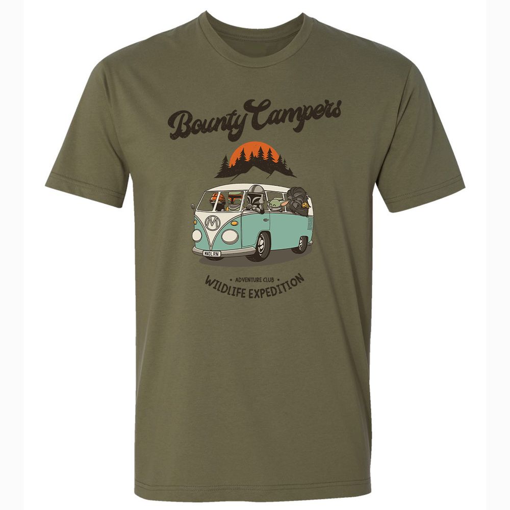 Premium Unisex T-Shirt - 4RMR3A5H - Military Green - 5
