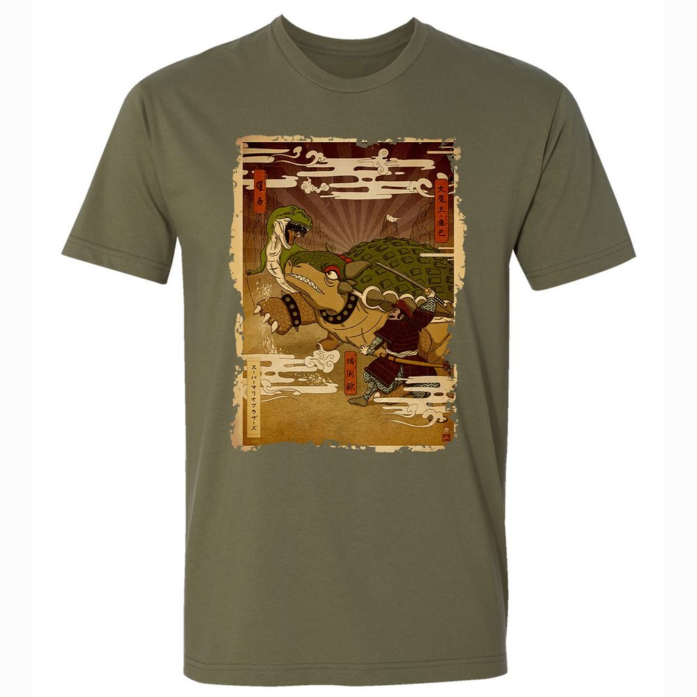 Premium Unisex T-Shirt - AR8EM5S6 - Military Green - 5