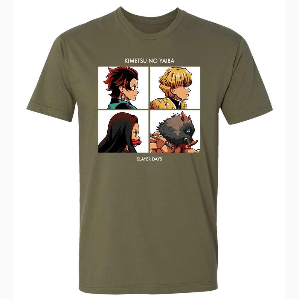 Premium Unisex T-Shirt - HUHRADVT - Military Green - 5