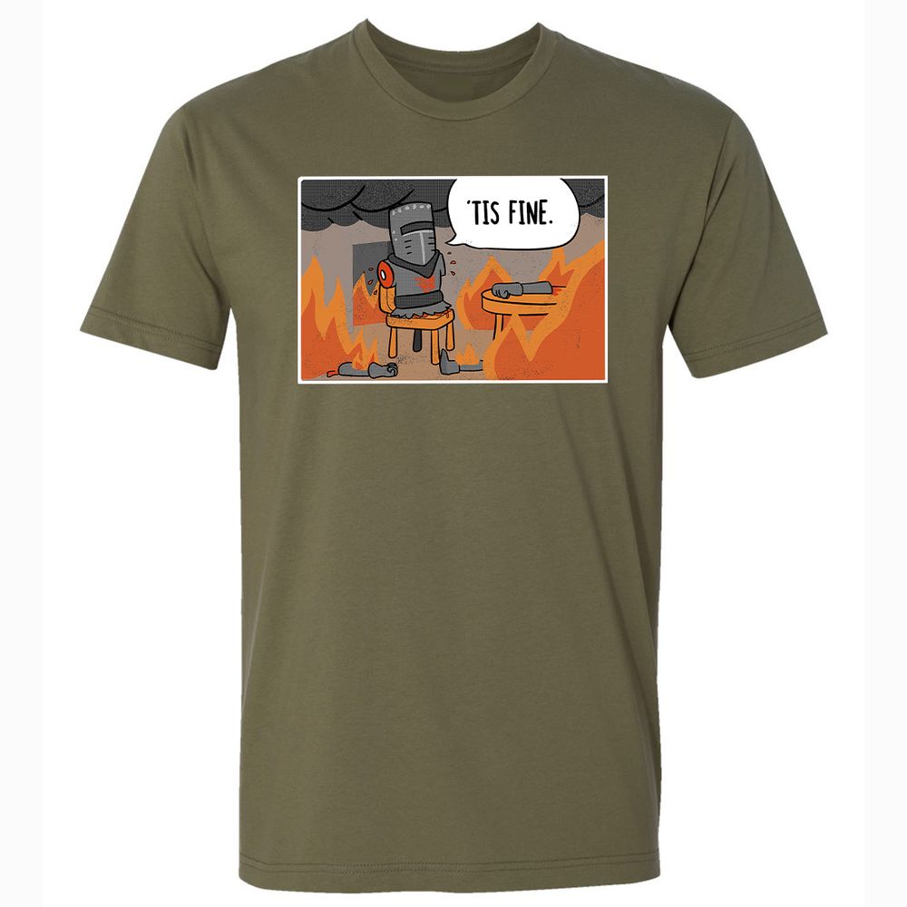 Premium Unisex T-Shirt - SBKECSFL - Military Green - 5