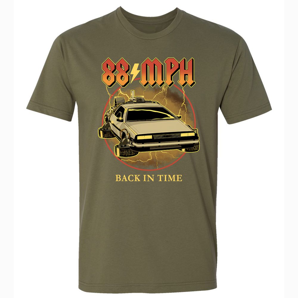88MPH Back In Time - Military Green - 5