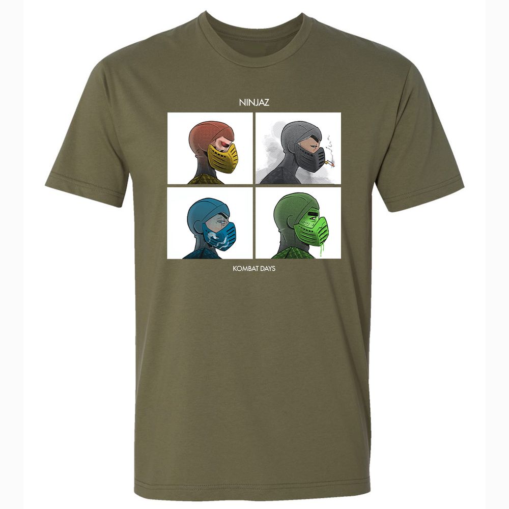 Premium Unisex T-Shirt - KAZU98Y7 - Military Green - 5