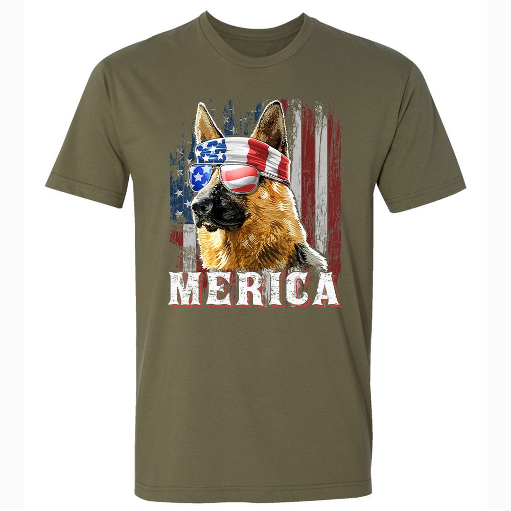 Premium Unisex T-Shirt - UTWPNZST - Military Green - 5