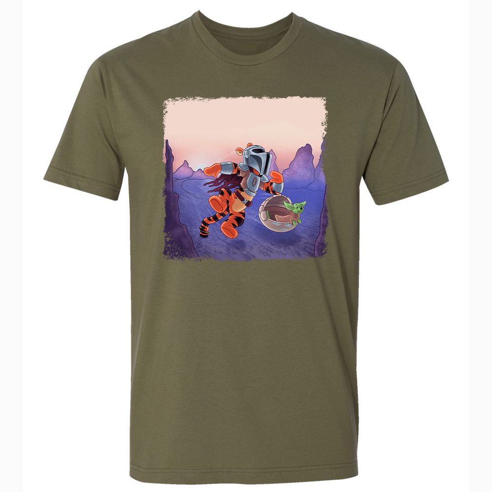 Premium Unisex T-Shirt - CXWMM712 - Military Green - 5