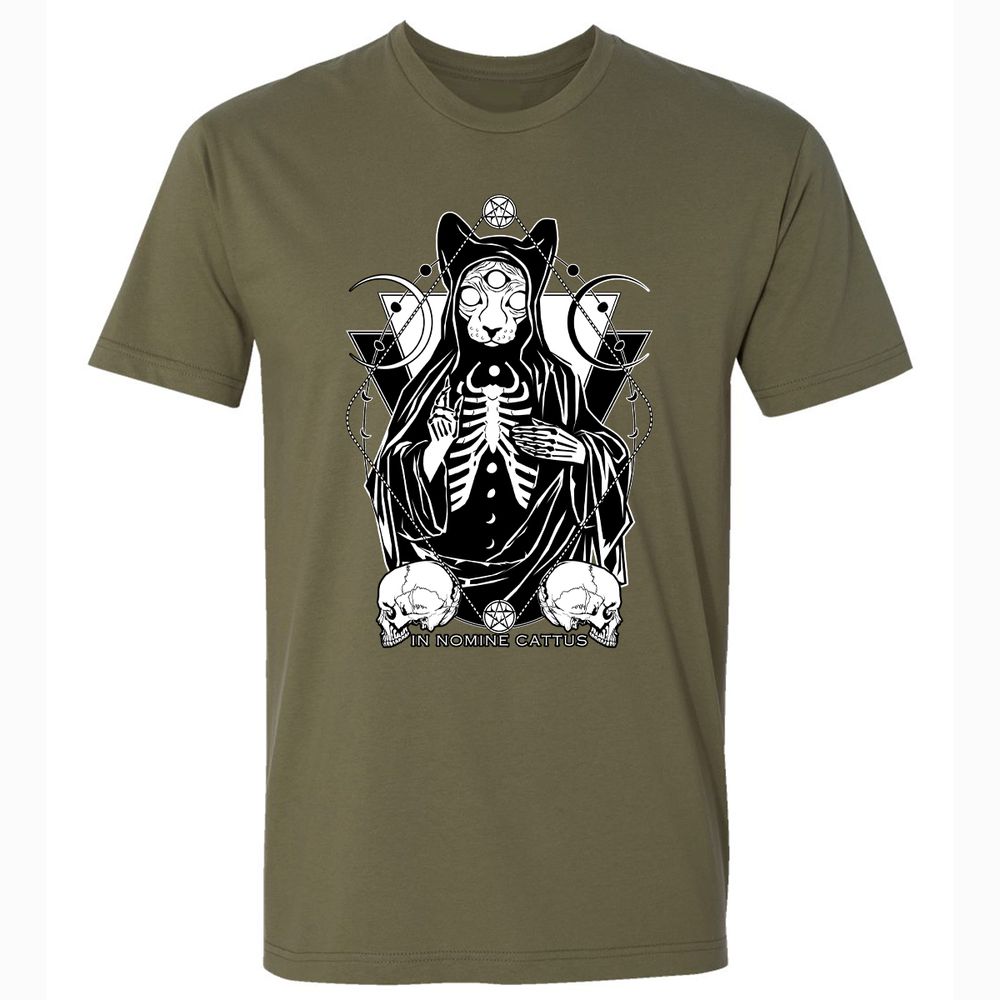 Premium Unisex T-Shirt - 4UP1W5W5 - Military Green - 5