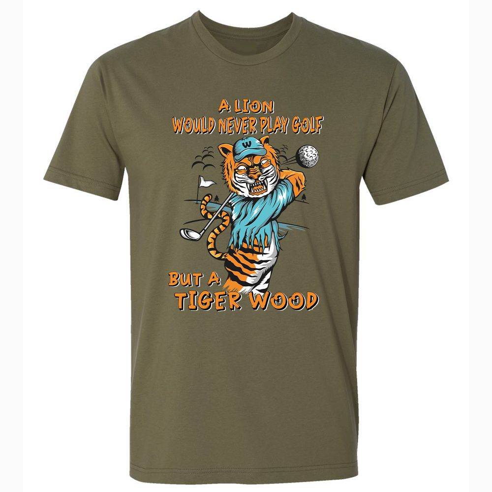 Premium Unisex T-Shirt - 343NL2XZ - Military Green - 5