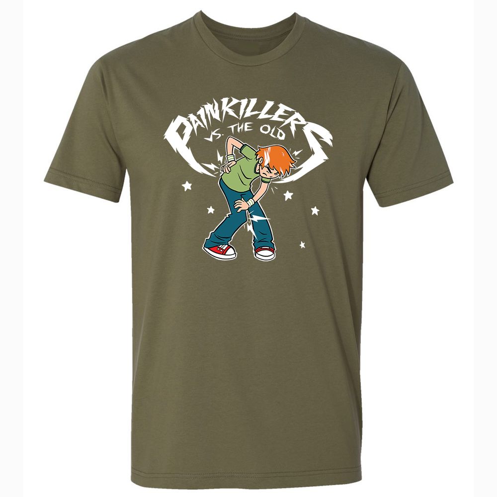 Premium Unisex T-Shirt - 87F8Y1FK - Military Green - 5