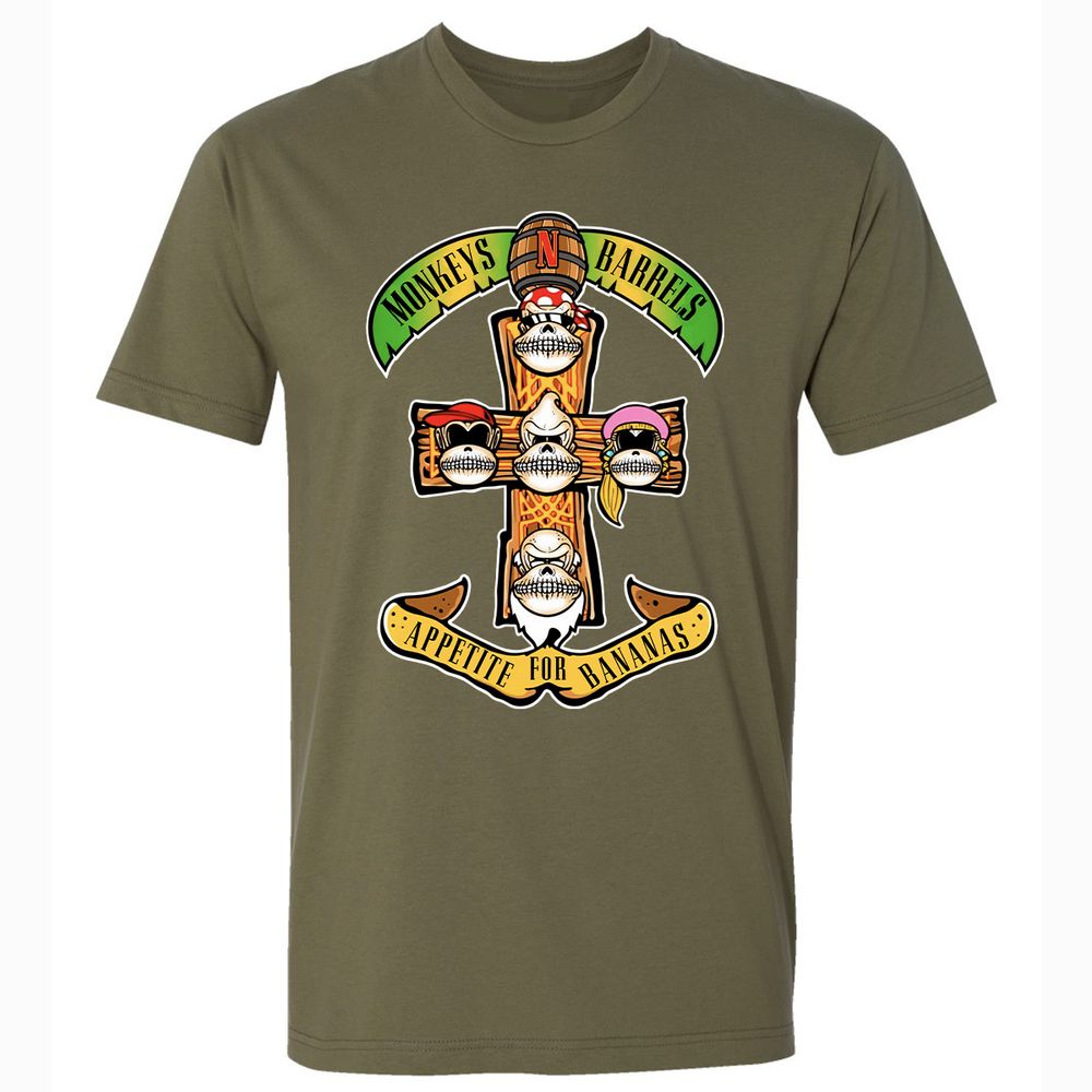 Premium Unisex T-Shirt - DJM6W3BC - Military Green - 5