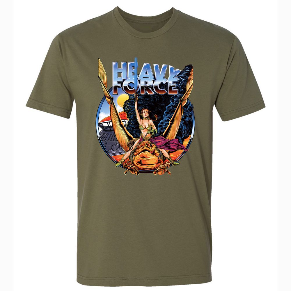 Premium Unisex T-Shirt - EX4V6BVU - Military Green - 5