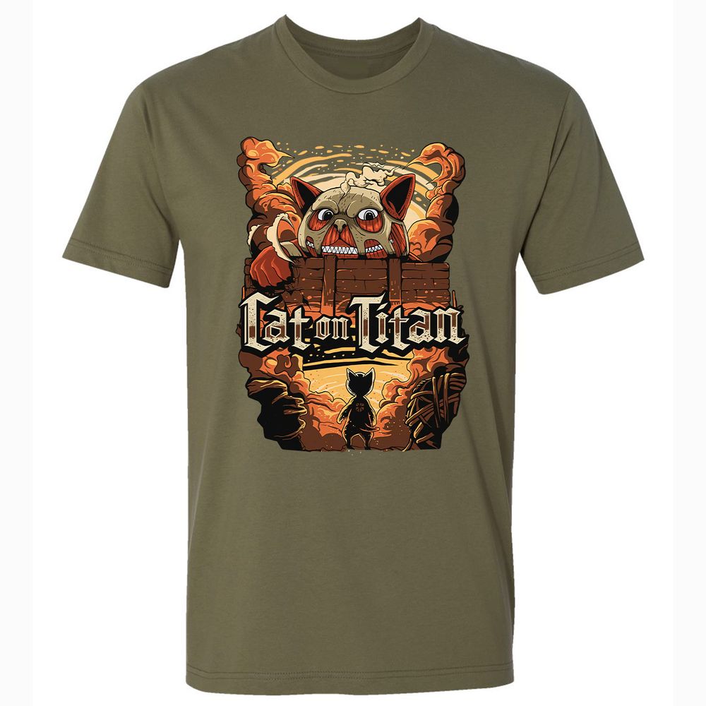 Premium Unisex T-Shirt - HF1JG15Q - Military Green - 5