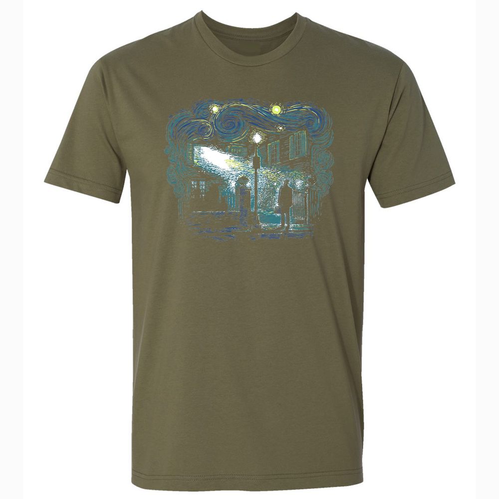 Premium Unisex T-Shirt - 2E93VMD9 - Military Green - 5