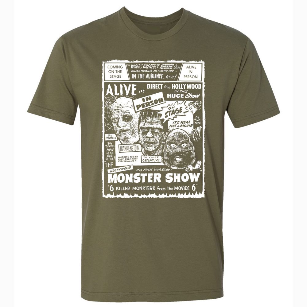 Premium Unisex T-Shirt - 65G6HCBP - Military Green - 5