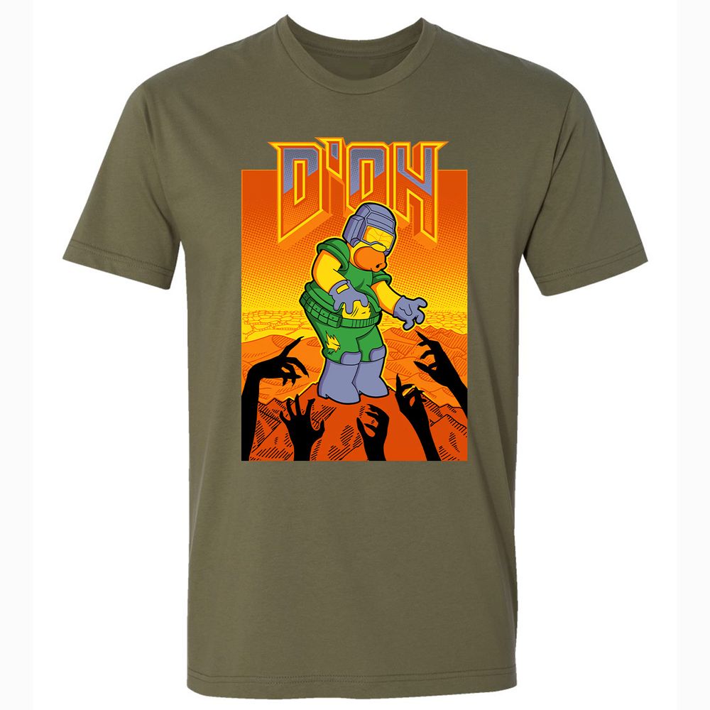 Premium Unisex T-Shirt - RNFWJ8JT - Military Green - 5