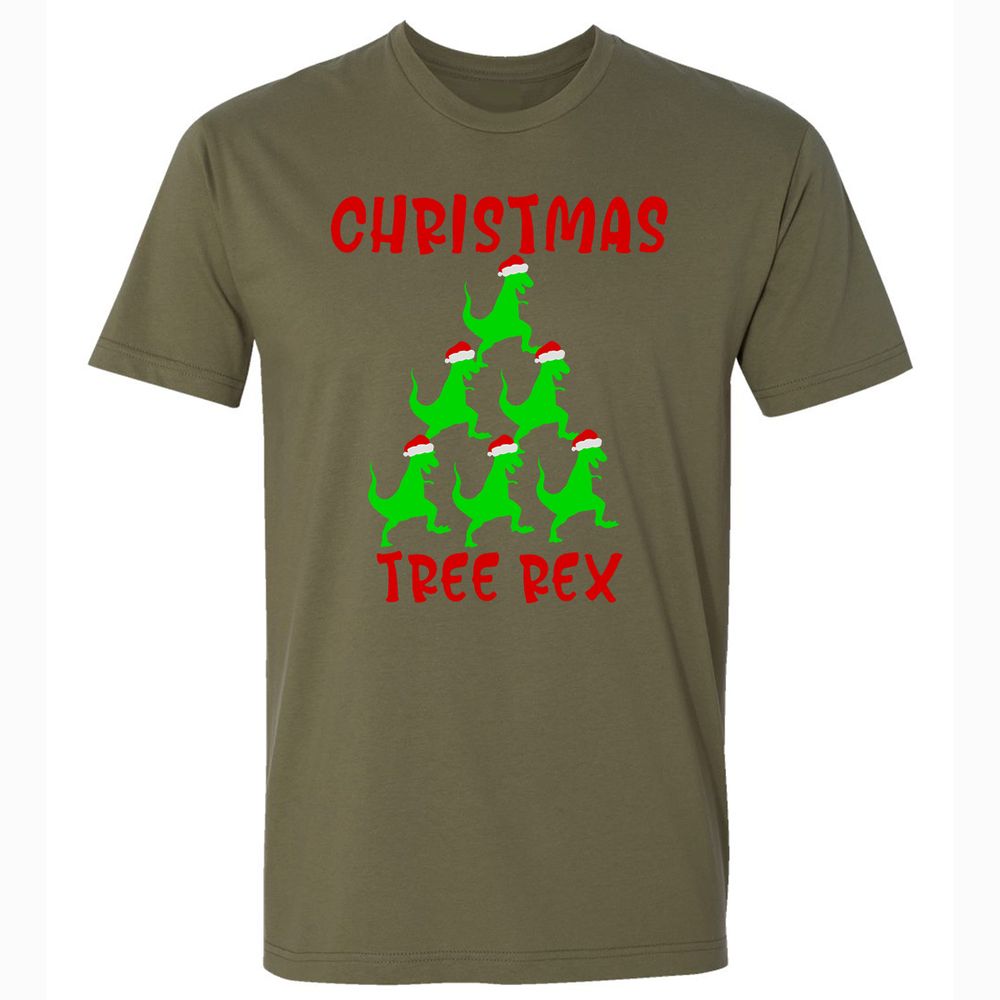 Premium Unisex T-Shirt - QV6JKZS9 - Military Green - 5