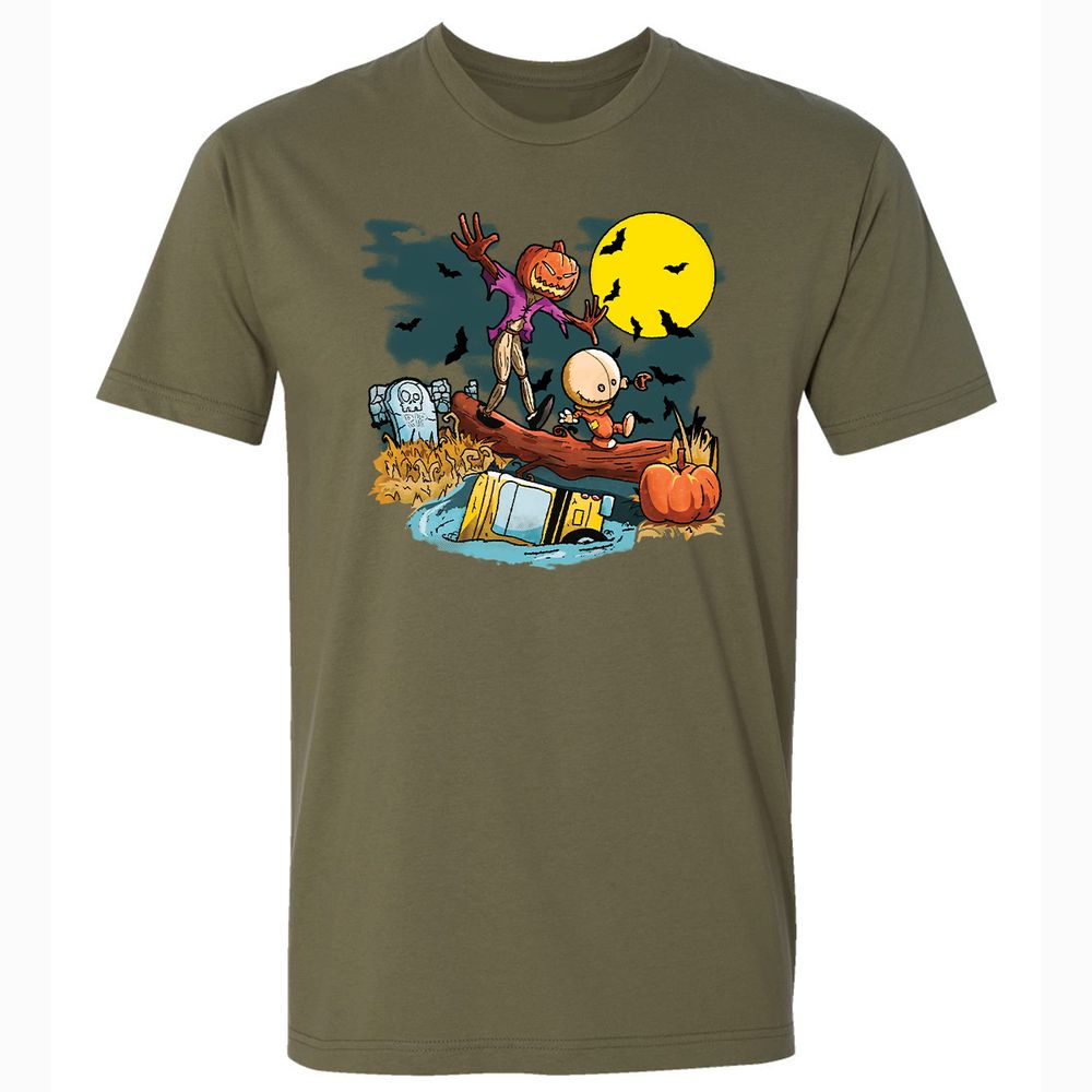 Premium Unisex T-Shirt - 67S6JCRX - Military Green - 5