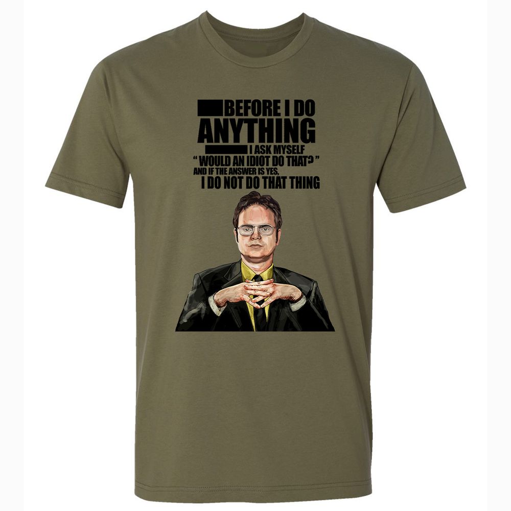 Premium Unisex T-Shirt - W2LE856H - Military Green - 5