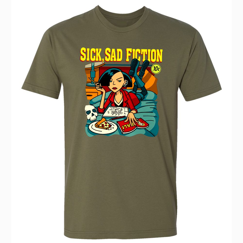 Premium Unisex T-Shirt - HJKQVFE1 - Military Green - 5